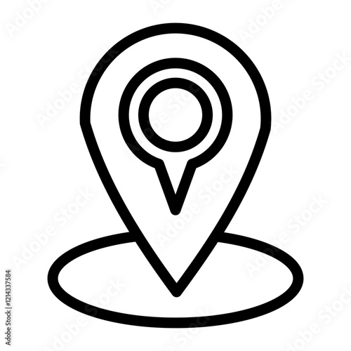 Location Vector Design Icon Style