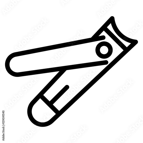 Nail Clipper Vector Design Icon Style