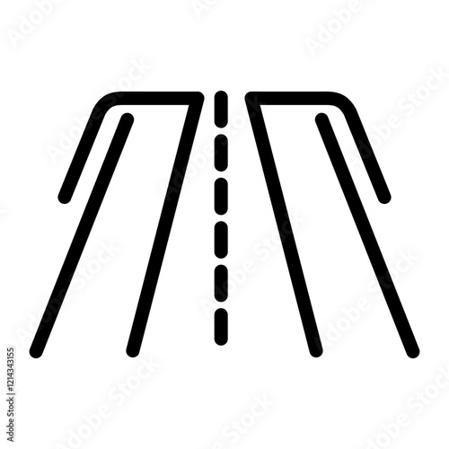 Highway Vector Design Icon Style