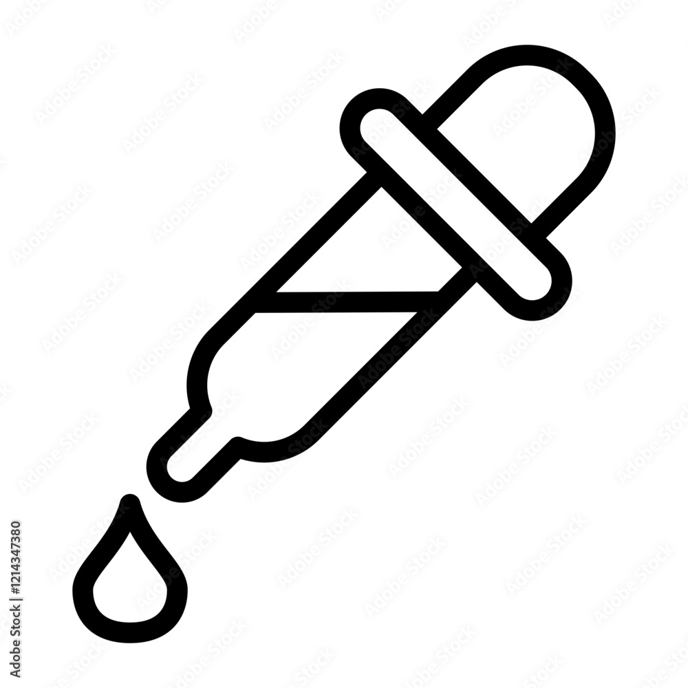 Dropper Vector Design Icon Style Dropper Vector Design Icon Style