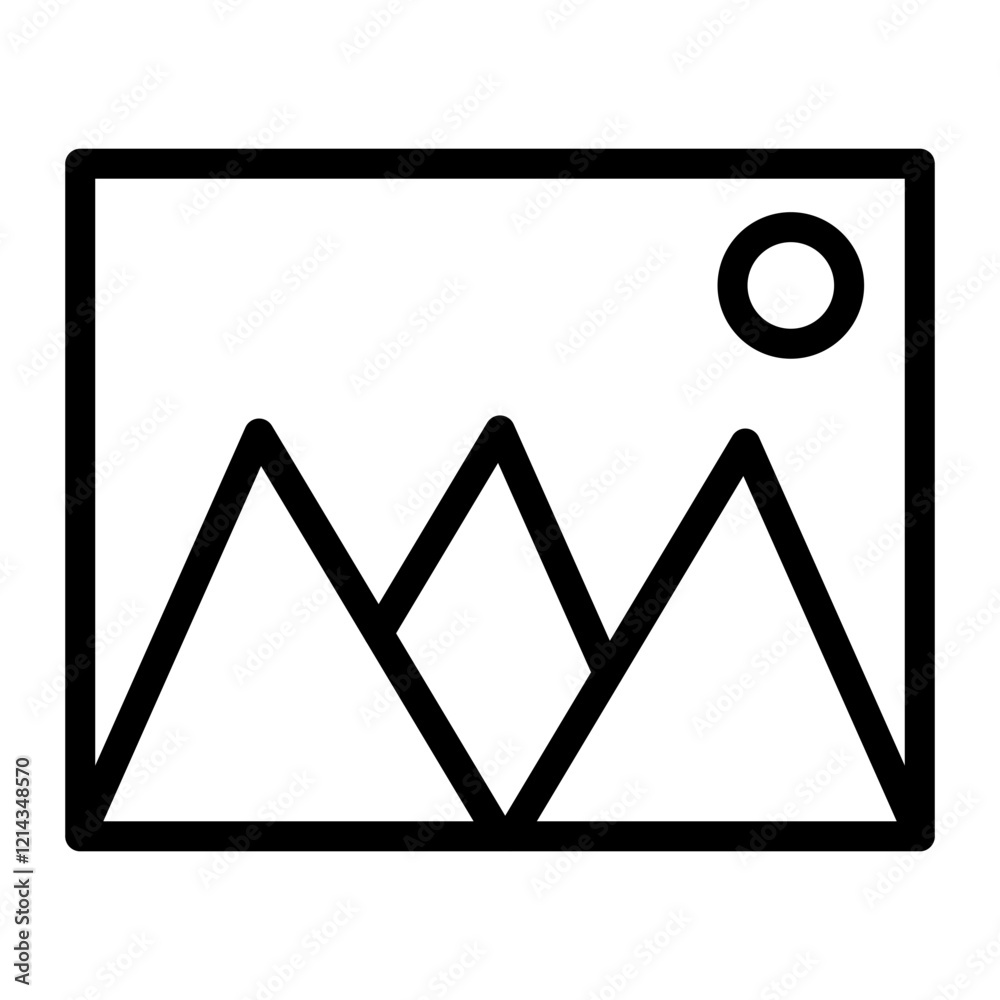 Picture Vector Design Icon Style Picture Vector Design Icon Style