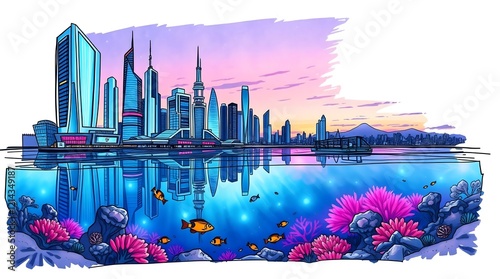 Submerged Metropolis