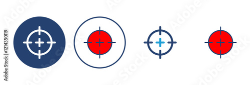 Target icon vector. goal icon vector. target marketing icon vector