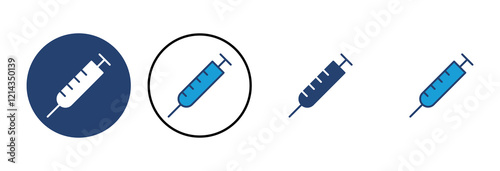 Syringe icon vector. injection icon vector.