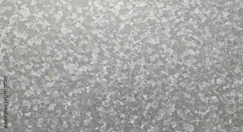 Silver Galvanized Steel Texture: A captivating close-up shot reveals the intricate pattern of a galvanized steel surface, showcasing the metallic sheen and subtle texture that define this material.