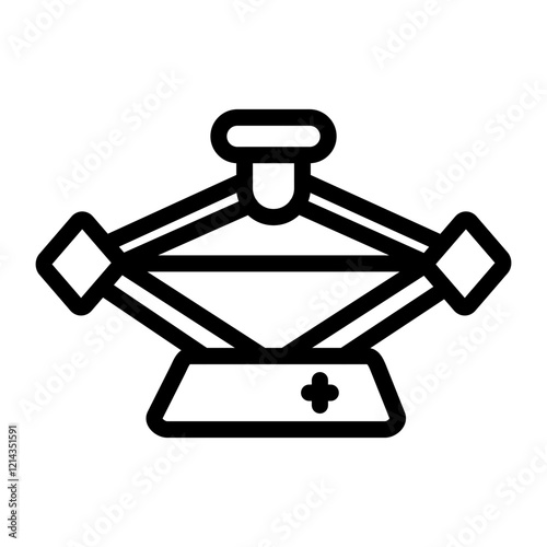 Car Jack Vector Design Icon Style