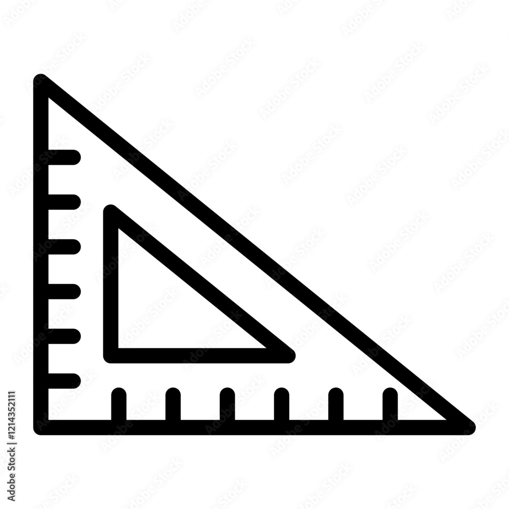 Triangle Vector Design Icon Style Triangle Vector Design Icon Style