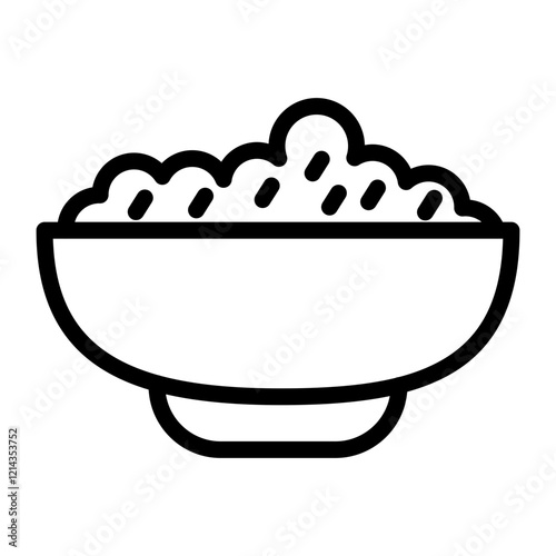 Granola Vector Design Icon Style