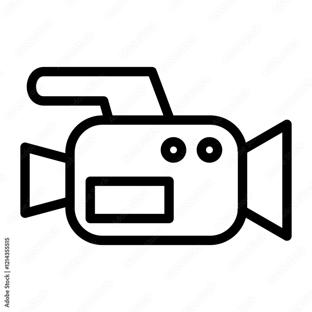 Video Camera Vector Design Icon Style Video Camera Vector Design Icon Style