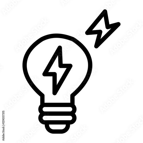 Low Energy Vector Design Icon Style