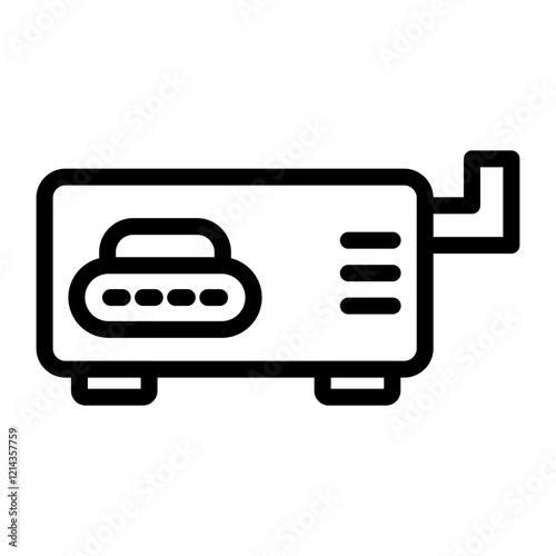 Vga Card Vector Design Icon Style