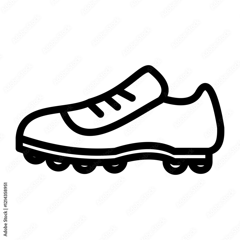Cleats Vector Design Icon Style Cleats Vector Design Icon Style