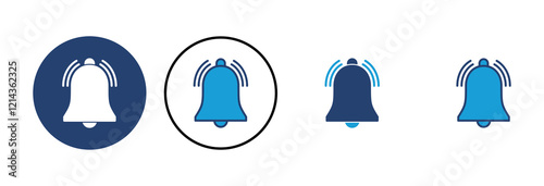 Bell Icon vector. Notification icon for your web site design