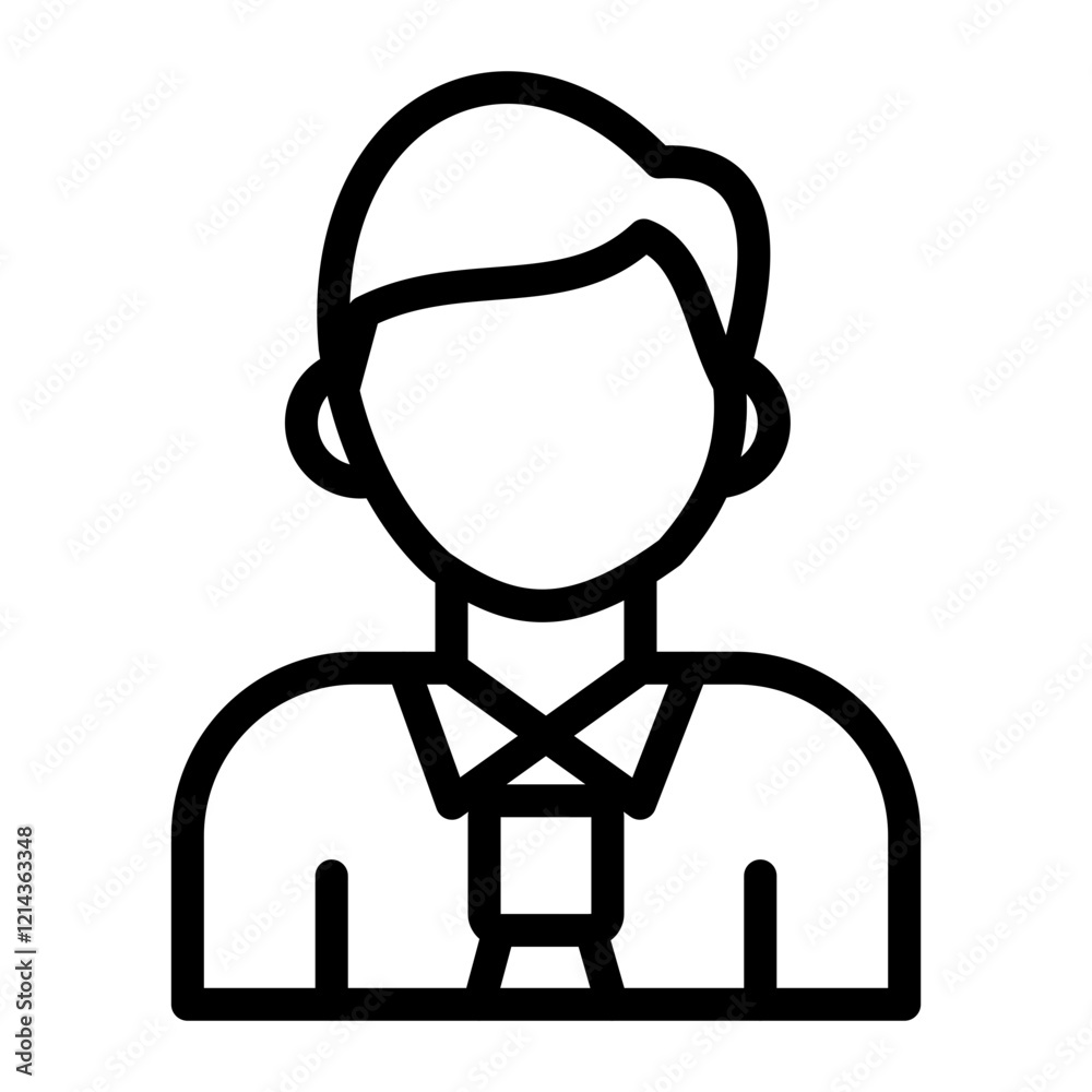 Boss Vector Design Icon Style Boss Vector Design Icon Style