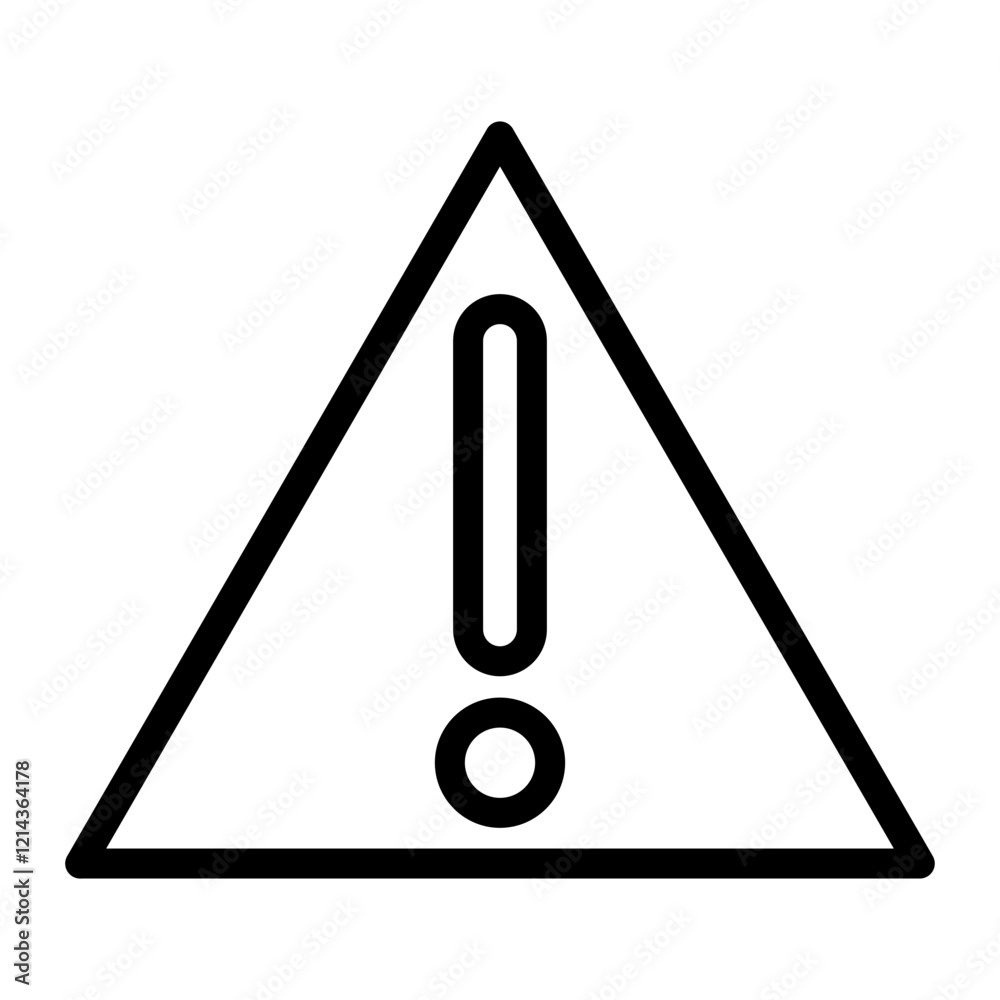 Danger Vector Design Icon Style Danger Vector Design Icon Style