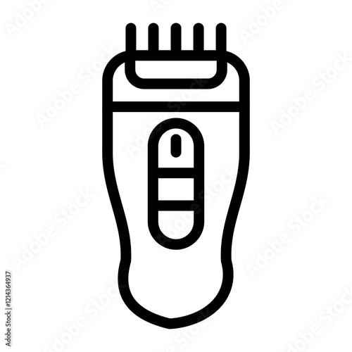 Electric Shaver Vector Design Icon Style