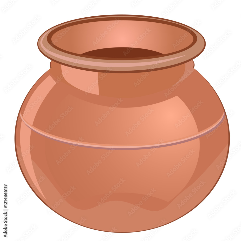 Vector image of a pot without background Vector image of a pot without background