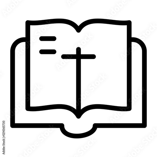 Bible Vector Design Icon Style