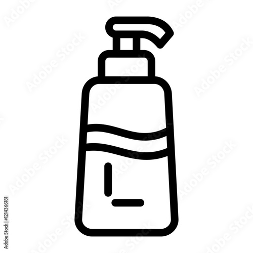 Face Cleanser Vector Design Icon Style