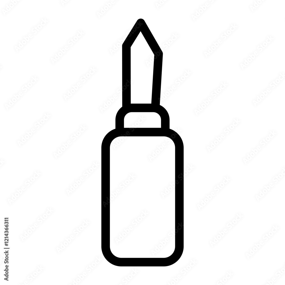Lip Gloss Vector Design Icon Style Lip Gloss Vector Design Icon Style