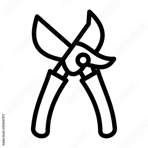 Pruners Vector Design Icon Style