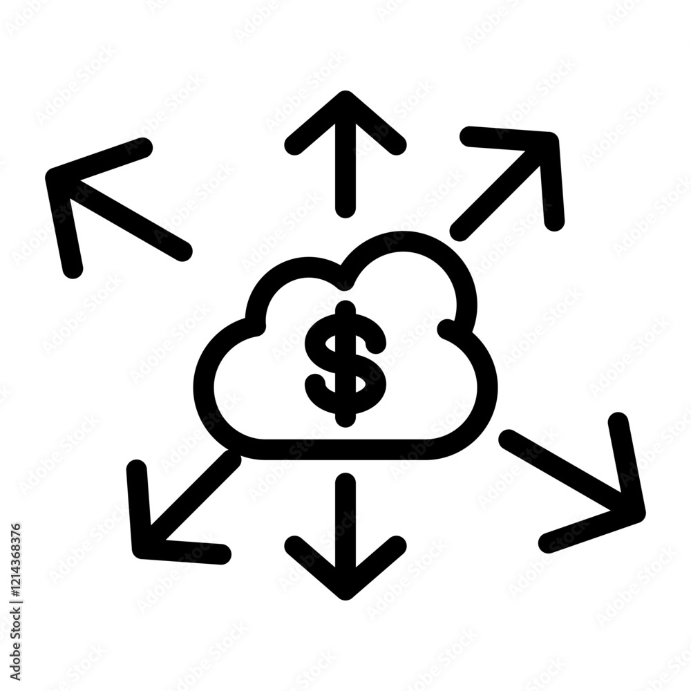 Crowdfunding Vector Design Icon Style Crowdfunding Vector Design Icon Style
