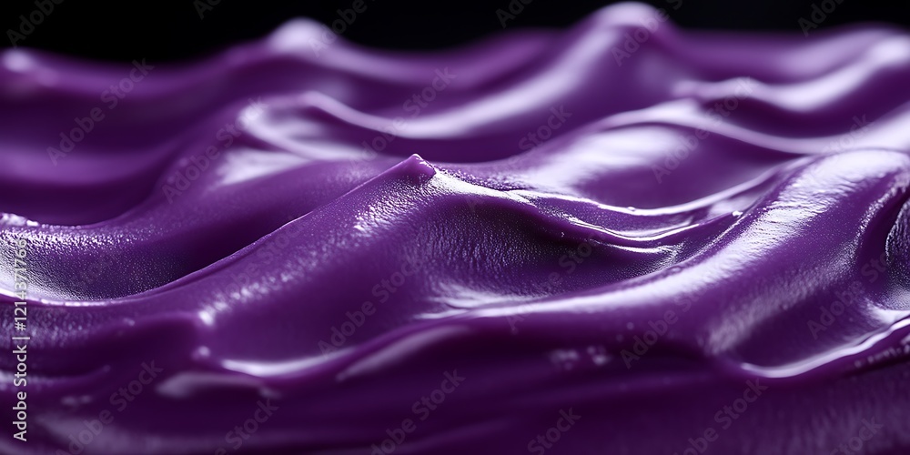 Fototapeta premium Abstract purple wavy texture.