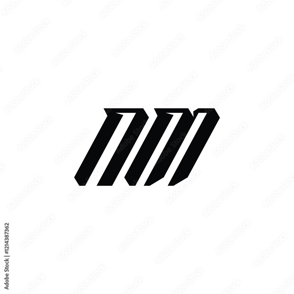 NM monogram logo design letter text name symbol monochrome logotype alphabet character simple logo NM monogram logo design letter text name symbol monochrome logotype alphabet character simple logo