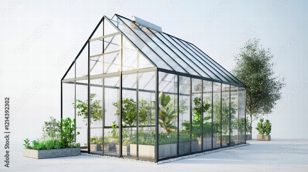 Obraz premium High-tech greenhouse