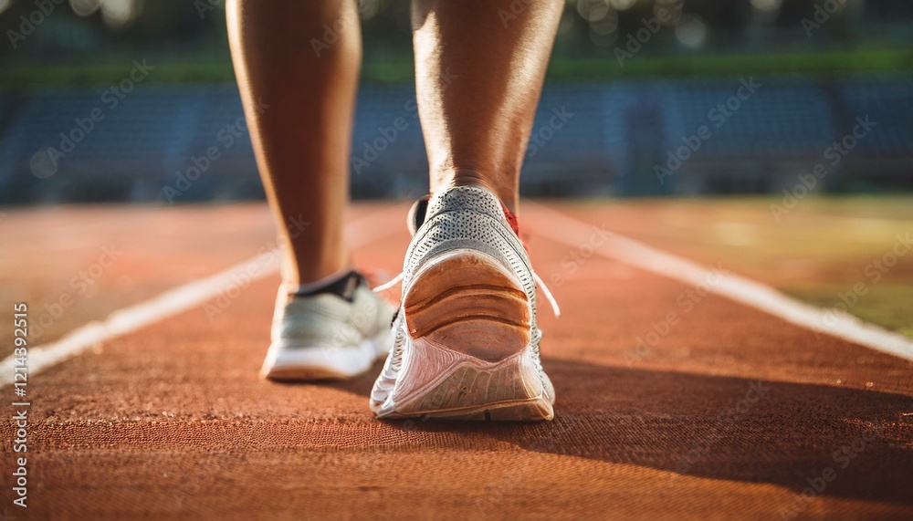 Athletes train hard for powerful footwork. Athletes train hard for powerful footwork.