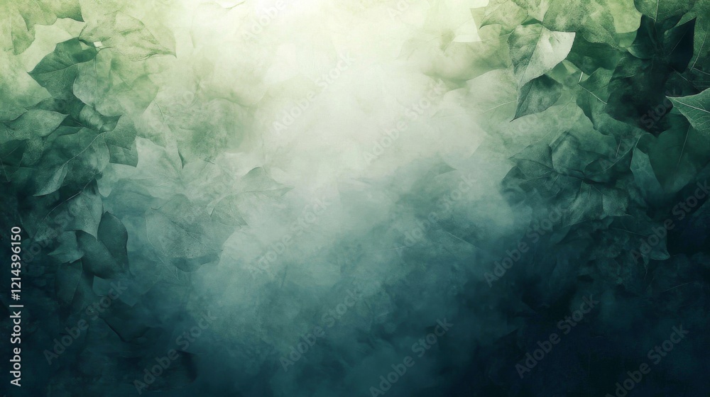 Fototapeta premium Abstract Watercolor Background Texture Green Blue Teal