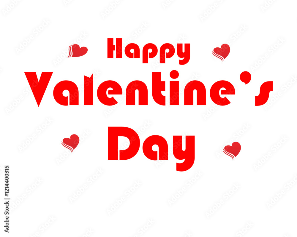 Happy valentine's day love, art, logo banner Happy valentine's day love, art, logo banner