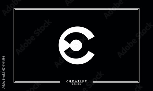 C, CC, Abstract Letters Logo Monogram