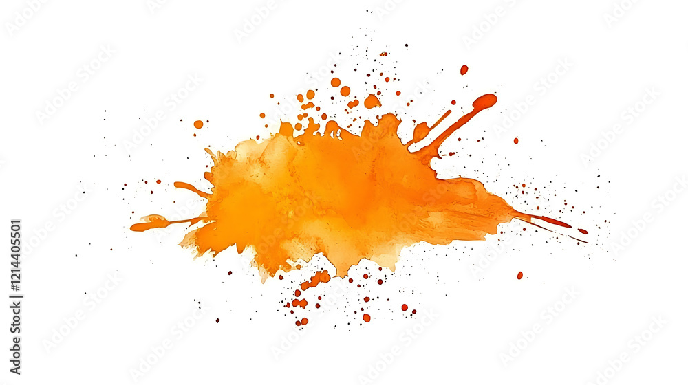 Amber watercolor splash: vibrant, dynamic, abstract art. Amber watercolor splash: vibrant, dynamic, abstract art.