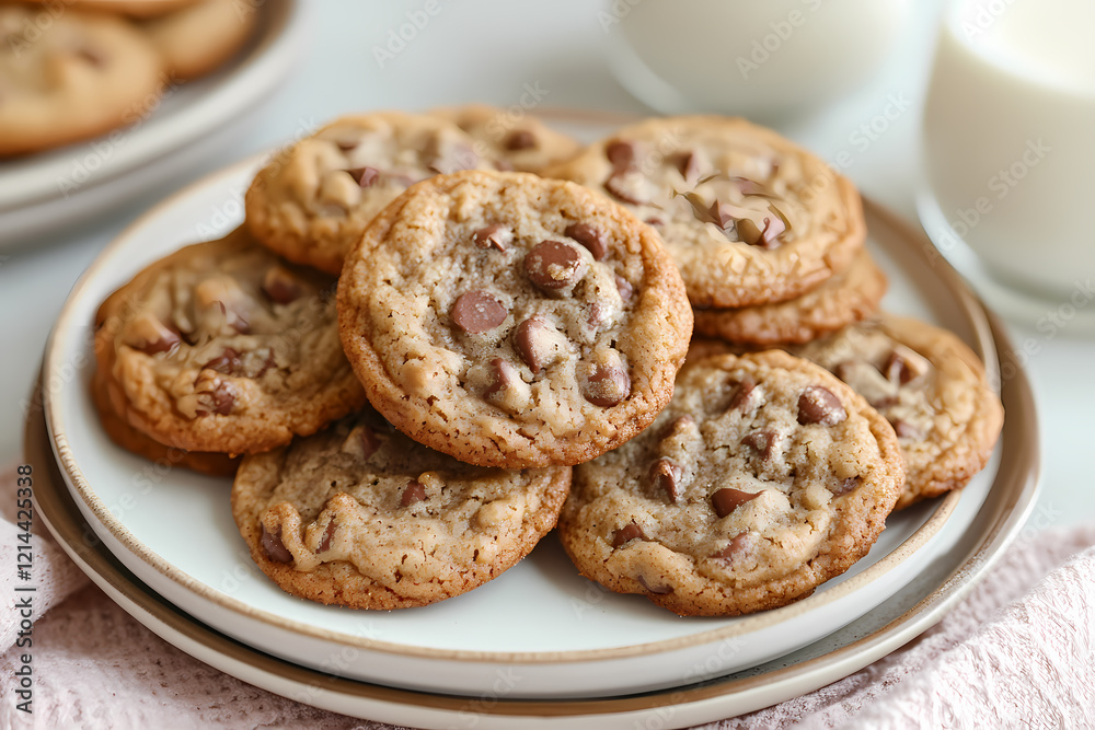 cookies with chocolate cookies with chocolate
