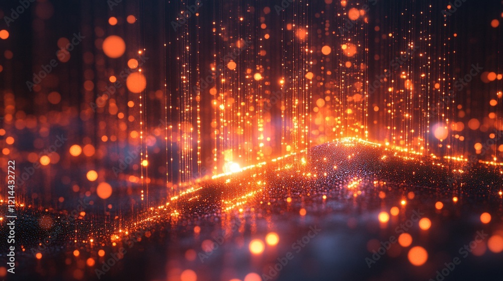 Futuristic smart city represented by an abstract model with glowing points and connecting lines, showcasing technological integration and innovation. Futuristic smart city represented by an abstract model with glowing points and connecting lines, showcasing technological integration and innovation.