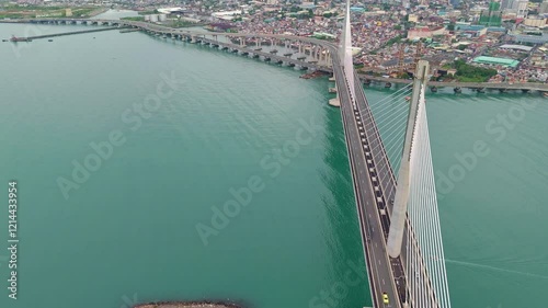 Cebu Cordova Link Expressway Bridge in Cebu City Philippines CCLEX