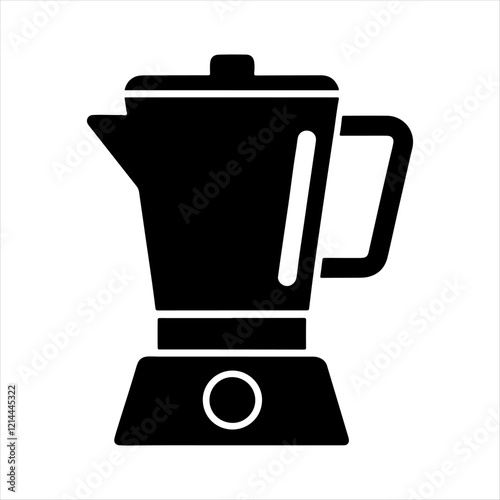 Blender vector silhouette illustration design