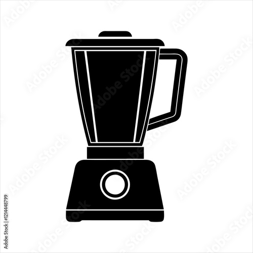 Blender vector silhouette illustration design