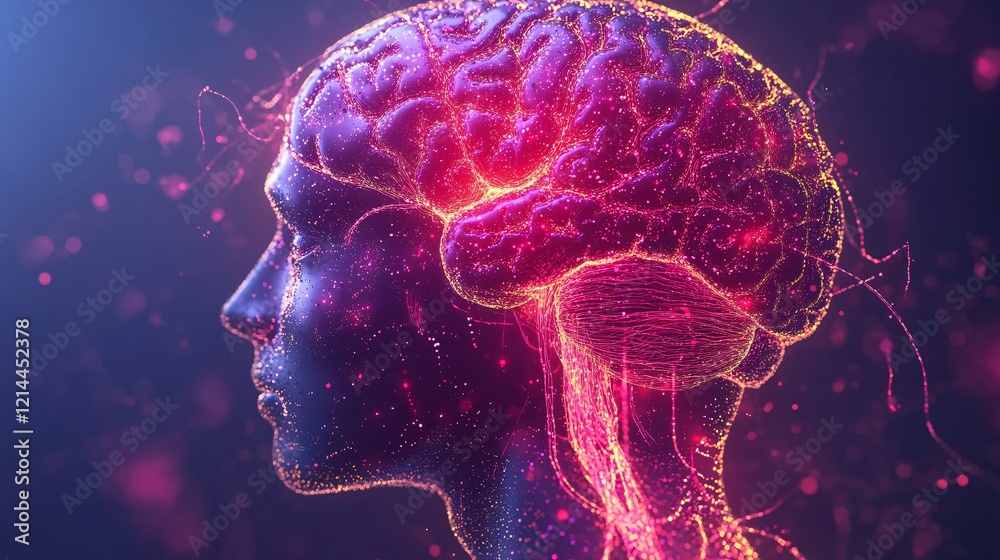 a brain connected to intestines with glowing neural pathways, symbolizing the mind-gut relationship, on a soft gradient background. a brain connected to intestines with glowing neural pathways, symbolizing the mind-gut relationship, on a soft gradient background.