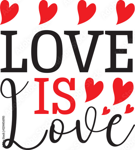 Love IS love SVG