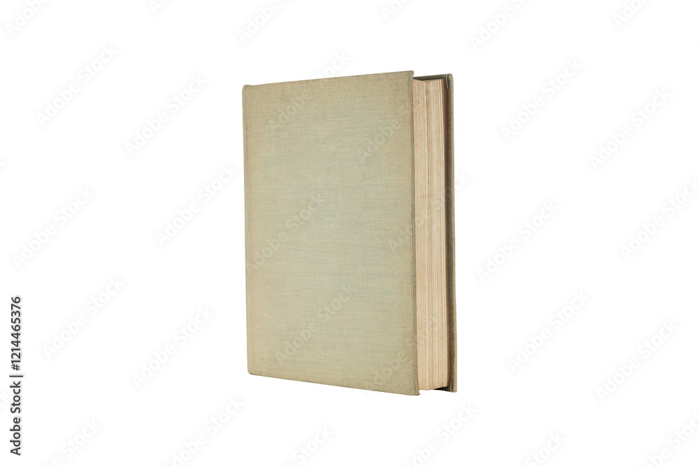 Old book isolated on white background with clipping path. Old book isolated on white background with clipping path.