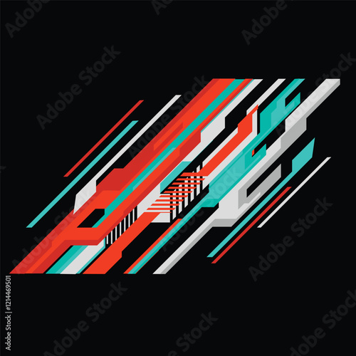 car body sticker vector. car modification sticker
