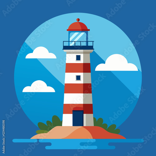 lighthouse on the island