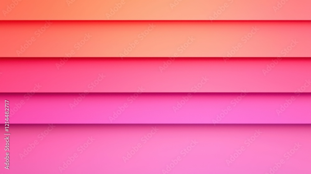 Fototapeta premium Smooth Gradient Background with Shades of Pink and Orange Hues