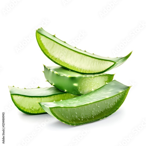 Wallpaper Mural Aloea vera isolated on white background Torontodigital.ca