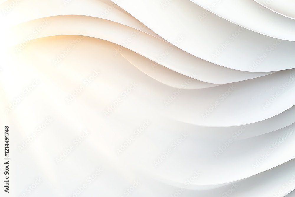 Abstract waves in soft shades of white and light, creating a smooth, elegant background. Ideal for modern design projects or as a backdrop for various presentations. Abstract waves in soft shades of white and light, creating a smooth, elegant background. Ideal for modern design projects or as a backdrop for various presentations.