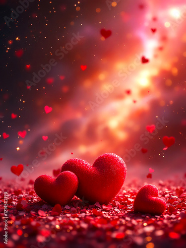 Beautiful romantic love background