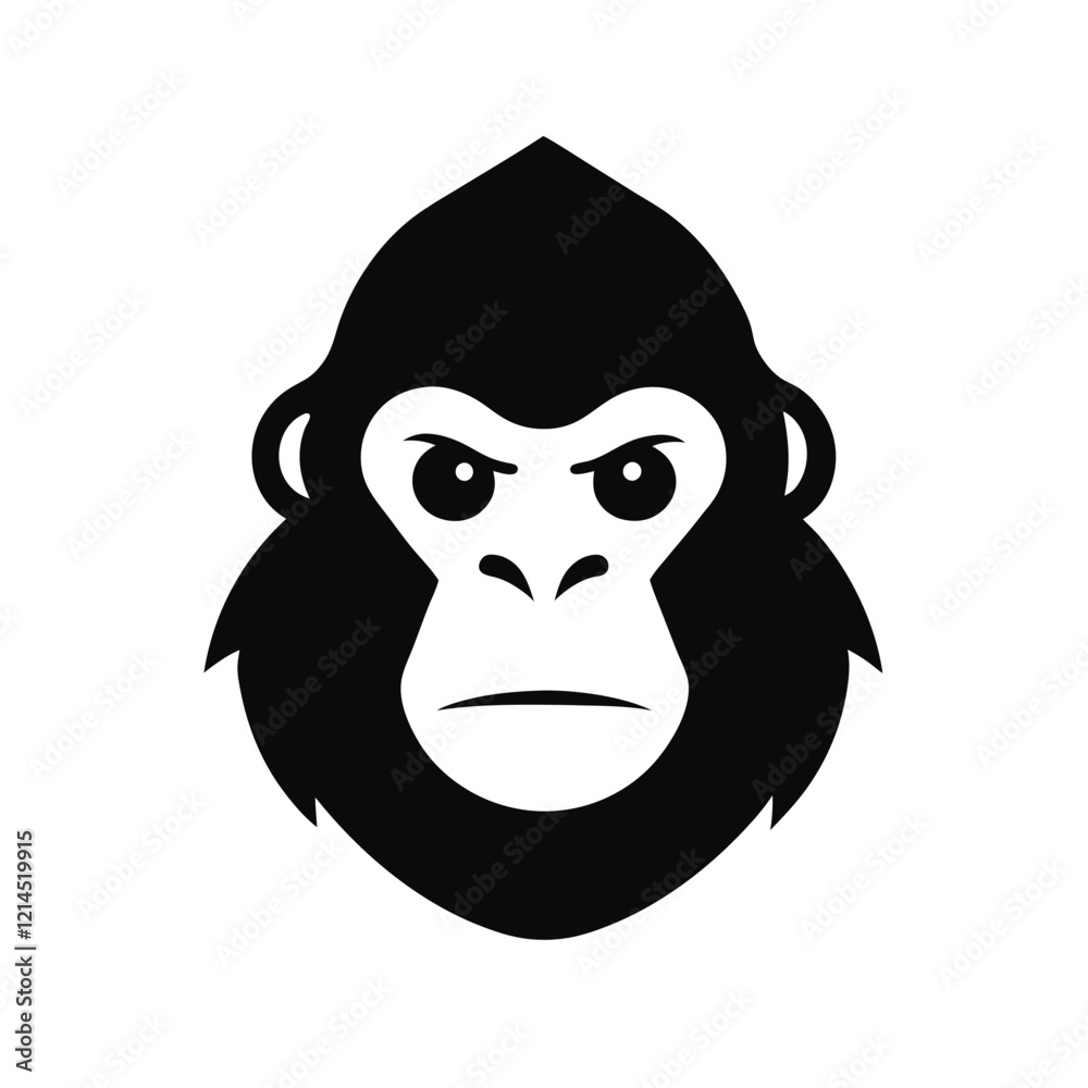 animals head silhouette icon and vector illustration animals head silhouette icon and vector illustration