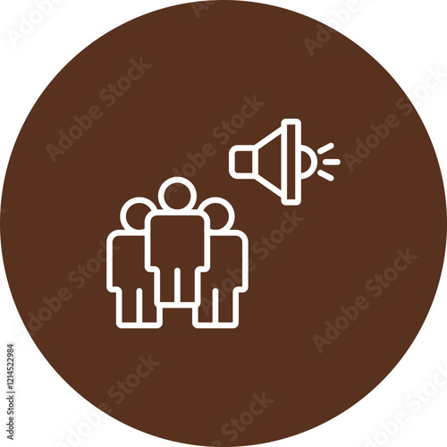 Protest Vector Icon Design